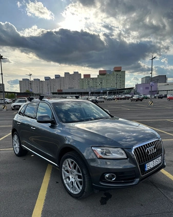 Audi Q5 cena 79990 przebieg: 143695, rok produkcji 2016 z Kąty Wrocławskie małe 277